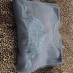 Men's worn long sleeve casual sweater